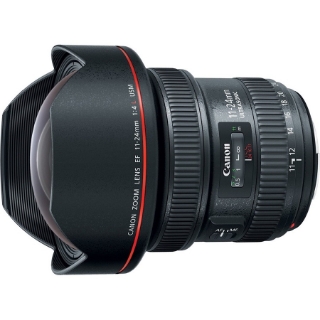 Picture of Canon EF - 11 mm to 24 mm - f/4 - Full Frame Sensor - Ultra Wide Angle Zoom Lens for Canon EF