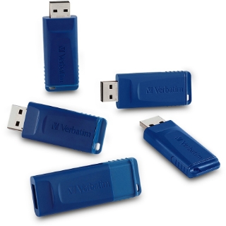 Picture of Verbatim 16GB USB Flash Drive - 5pk - Blue