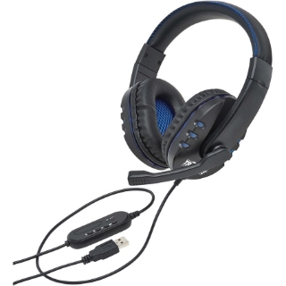 Picture of Tripp Lite USB Gaming Headset with Built-In Microphone, Audio Control and LEDs