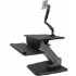 Picture of StarTech.com Sit-to-Stand Workstation with Full-Motion Articulating Monitor Arm - One-Touch Height Adjustment