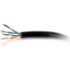 Picture of C2G 500ft Cat6 Bulk Ethernet Network Cable Solid UTP Riser CMR Black TAA