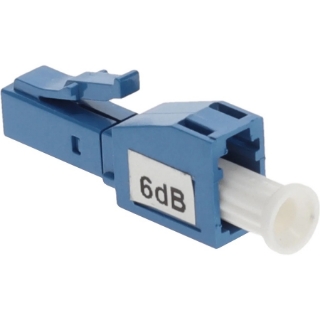 Picture of AddOn 6dB Fixed LC Male to LC Female OS1 SMF Simplex Fiber Attenuator