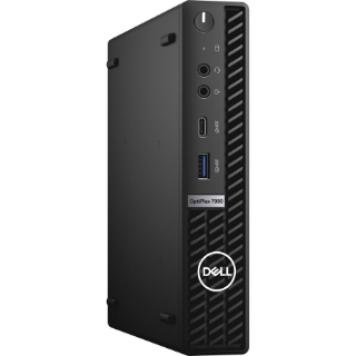 Picture of Dell OptiPlex 7000 7090 Desktop Computer - Intel Core i7 10th Gen i7-10700T Octa-core (8 Core) 2 GHz - 16 GB RAM DDR4 SDRAM - 512 GB M.2 PCI Express NVMe 3.0 x4 SSD - Micro PC - Black