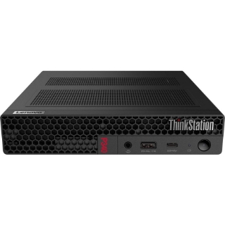 Picture of Lenovo ThinkStation P340 30DF001NUS Workstation - 1 x Intel Deca-core (10 Core) i9-10900T 1.90 GHz - 32 GB DDR4 SDRAM RAM - 1 TB SSD - Tiny - Raven Black