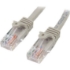 Picture of StarTech.com 5m Cat5e Patch Cable with Snagless RJ45 Connectors - Grey - 5 m Patch Cord