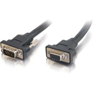 Picture of C2G 6ft Panel-Mount HD15 SXGA M/F Monitor Extension Cable