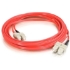 Picture of C2G-1m SC-SC 62.5/125 OM1 Duplex Multimode PVC Fiber Optic Cable - Red