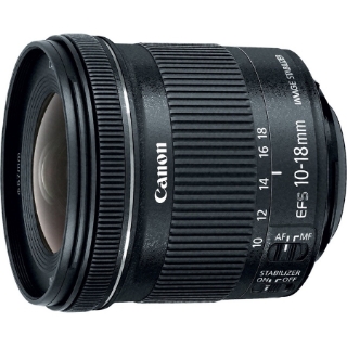 Picture of Canon - 10 mm to 18 mm - f/5.6 - Ultra Wide Angle Zoom Lens for Canon EF-S