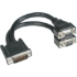 Picture of C2G 9in One LFH-59 (DMS-59) Male to Two HD15 VGA Female Cable