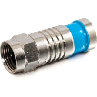 Picture of C2G RG6 Quad Compression F-Type Connector with O-Ring - 50pk