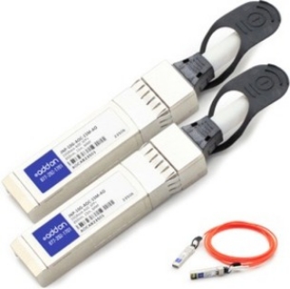 Picture of AddOn Juniper Networks JNP-10G-AOC-15M Compatible TAA Compliant 10GBase-AOC SFP+ to SFP+ Direct Attach Cable (850nm, MMF, 15m)