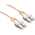 Picture of SC/SC Multimode Duplex OM2 50/125 Fiber Optic Cable 15m - TAA Compliant