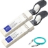 Picture of AddOn Arista Networks AOC-S-S-10G-5M Compatible TAA Compliant 10GBase-AOC SFP+ to SFP+ Direct Attach Cable (850nm, MMF, 5m)