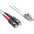 Picture of LC/SC 10G Multimode Duplex OM3 50/125 Fiber Optic Cable 10m - TAA Compliant