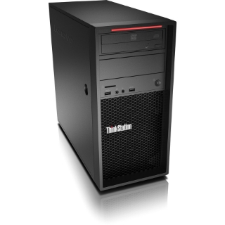 Picture of Lenovo ThinkStation P520c 30BX00CVUS Workstation - 1 x Intel Xeon Quad-core (4 Core) W-2223 3.60 GHz - 16 GB DDR4 SDRAM RAM - 512 GB SSD - Tower