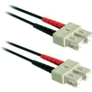 Picture of C2G-3m SC-SC 62.5/125 OM1 Duplex Multimode PVC Fiber Optic Cable - Black