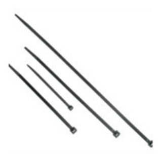 Picture of C2G 7.5in Releasable/Reusable Cable Ties - Black - 50pk