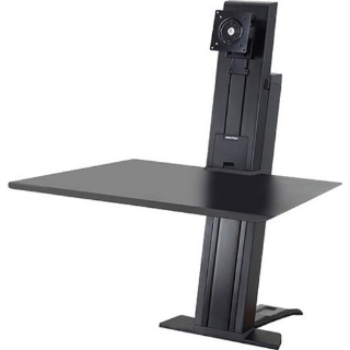 Picture of Ergotron WorkFit-SR Desk Mount for Monitor, Keyboard - Black