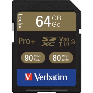 Picture of Verbatim Pro+ 64 GB SDXC
