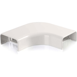 Picture of C2G Wiremold Uniduct 2900 Bend Radius Compliant Flat Elbow - White