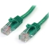 Picture of StarTech.com 3 ft Green Cat5e Snagless UTP Patch Cable