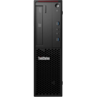 Picture of Lenovo ThinkStation P310 30AV000XUS Workstation - 1 x Intel Xeon Quad-core (4 Core) E3-1230 v5 3.40 GHz - 32 GB DDR4 SDRAM RAM - 512 GB SSD - Small Form Factor - Raven Black