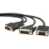 Picture of StarTech.com 6 ft DVI-I to DVI-D and HD15 VGA Video Splitter Cable - M/M