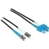 Picture of C2G-1m SC-ST 50/125 OM2 Duplex Multimode PVC Fiber Optic Cable - Black