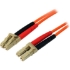 Picture of StarTech.com 1m Fiber Optic Cable - Multimode Duplex 50/125 - LSZH - LC/LC - OM2 - LC to LC Fiber Patch Cable