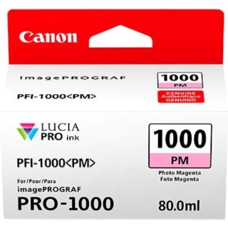 Picture of Canon LUCIA PRO PFI-1000 Original Ink Cartridge - Photo Magenta