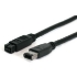 Picture of StarTech.com StarTech.com - IEEE 1394 Firewire cable - 6 pin FireWire (M) - 9 pin FireWire 800 (M) - 1.8 m ( IEEE 1394b )