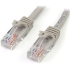 Picture of StarTech.com 1 ft Gray Snagless Cat5e UTP Patch Cable