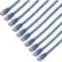 Picture of StarTech.com 3 ft. CAT6 Cable - 10 Pack - Blue CAT6 Ethernet Cords - Molded RJ45 Connectors - ETL Verified - 24 AWG (C6PATCH3BL10PK)