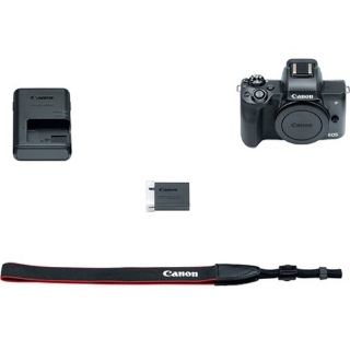 Picture of Canon EOS M50 24.1 Megapixel Mirrorless Camera Body Only - Black