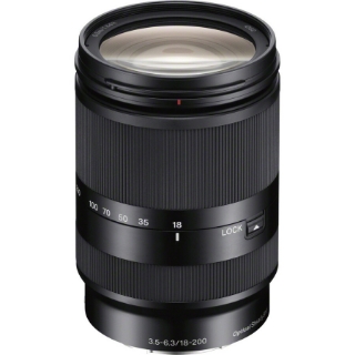 Picture of Sony - 18 mm to 200 mm - f/6.3 - Zoom Lens for Sony E