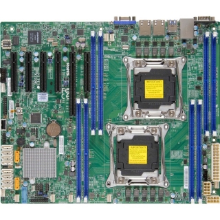 Picture of Supermicro X10DRL-i Server Motherboard - Intel C612 Chipset - Socket LGA 2011-v3 - ATX