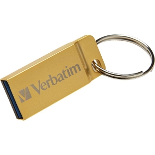 Picture of Verbatim 32GB Metal Executive USB 3.0 Flash Drive - Gold