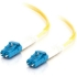 Picture of C2G 7m LC-LC 9/125 OS1 Duplex Singlemode PVC Fiber Optic Cable (USA-Made) - Yellow