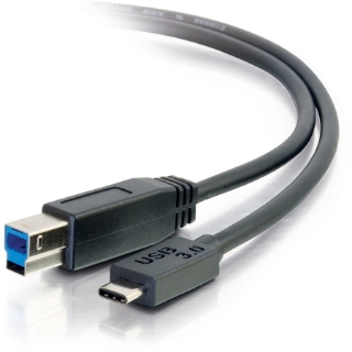 Picture of C2G 6ft USB C to USB B Cable - USB 3.2 - 5Gbps - M/M
