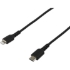 Picture of StarTech.com 6 foot/2m Durable Black USB-C to Lightning Cable, Rugged Heavy Duty Charging/Sync Cable for Apple iPhone/iPad MFi Certified