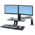 Picture of Ergotron 2439226 WorkFit-A Dual Monitor Stand