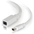 Picture of C2G 6ft Mini DisplayPort Extension Cable M/F - White