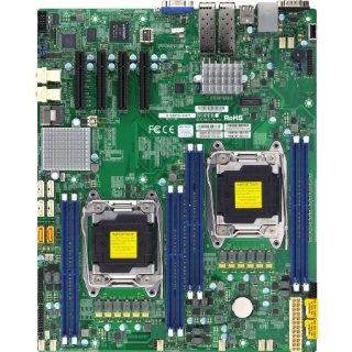 Picture of Supermicro X10DRD-iNT Server Motherboard - Intel C612 Chipset - Socket LGA 2011-v3 - Extended ATX