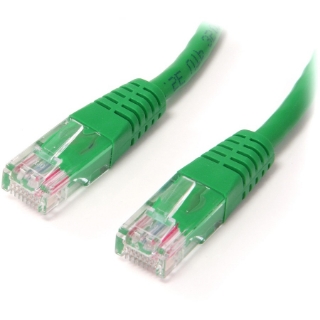 Picture of StarTech.com 3 ft Green Molded Cat5e UTP Patch Cable