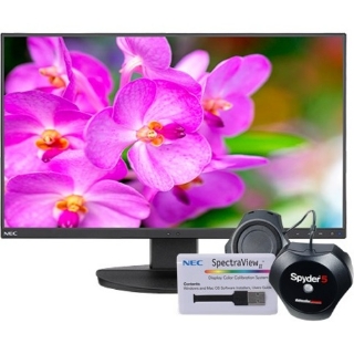 Picture of NEC Display MultiSync EA241F-BK-SV 23.8" Full HD WLED LCD Monitor - 16:9 - Black