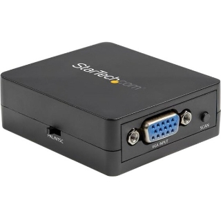 Picture of StarTech.com 1080p VGA to RCA and S-Video Converter - USB Powered - High Resolution VGA Input with Dynamic Scaling (VGA2VID2)