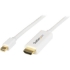 Picture of StarTech.com Mini DisplayPort to HDMI Converter Cable - 6 ft (2m) - 4K - White