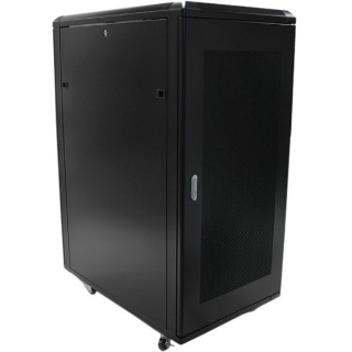 Picture of StarTech.com 25U 36in Knock-Down Server Rack Cabinet with Casters