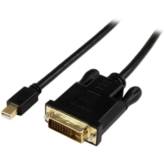 Picture of StarTech.com 3ft Mini DisplayPort to DVI Cable, Active Mini DP to DVI-D Adapter/Converter Cable, 1080p Video, mDP to DVI Monitor/Display