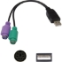 Picture of AddOn 5-Pack of USB 2.0 (A) Male to PS/2 Female Gray Adapters